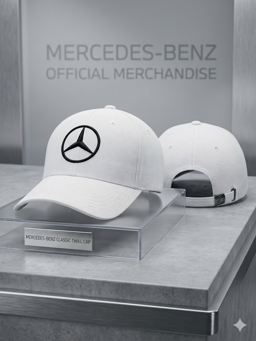 Mercedes Embroidered Cap for Men