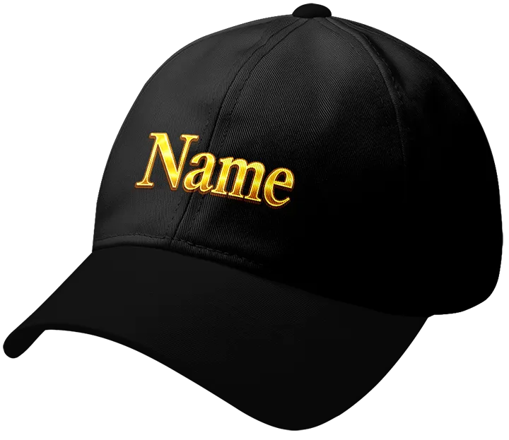 Customized Name Cap for Boys & Men