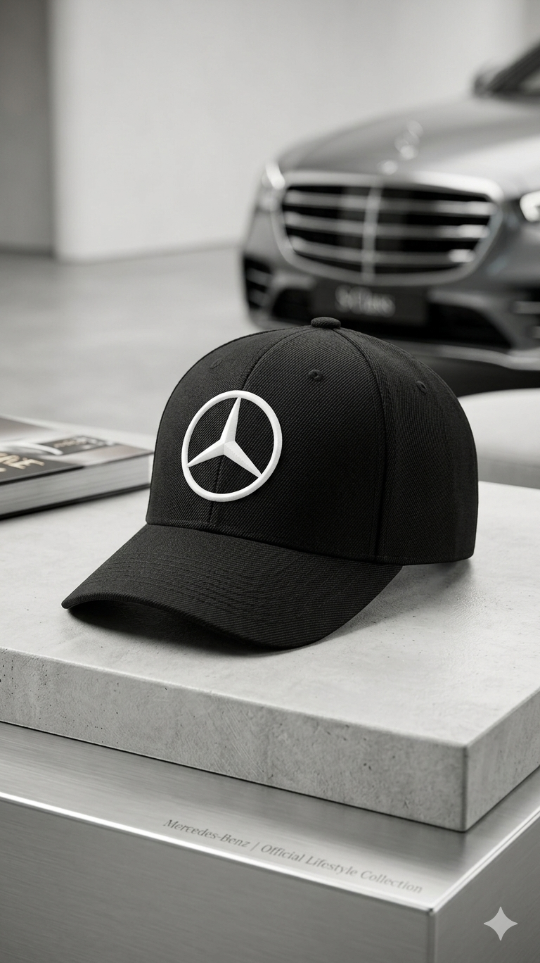 Mercedes Embroidered Cap for Men