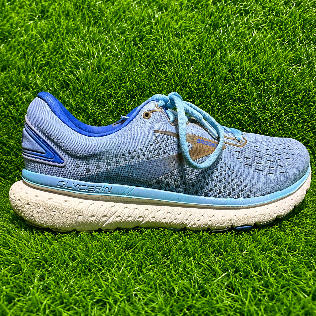 Brooks Glycerin Blue Running Shoes