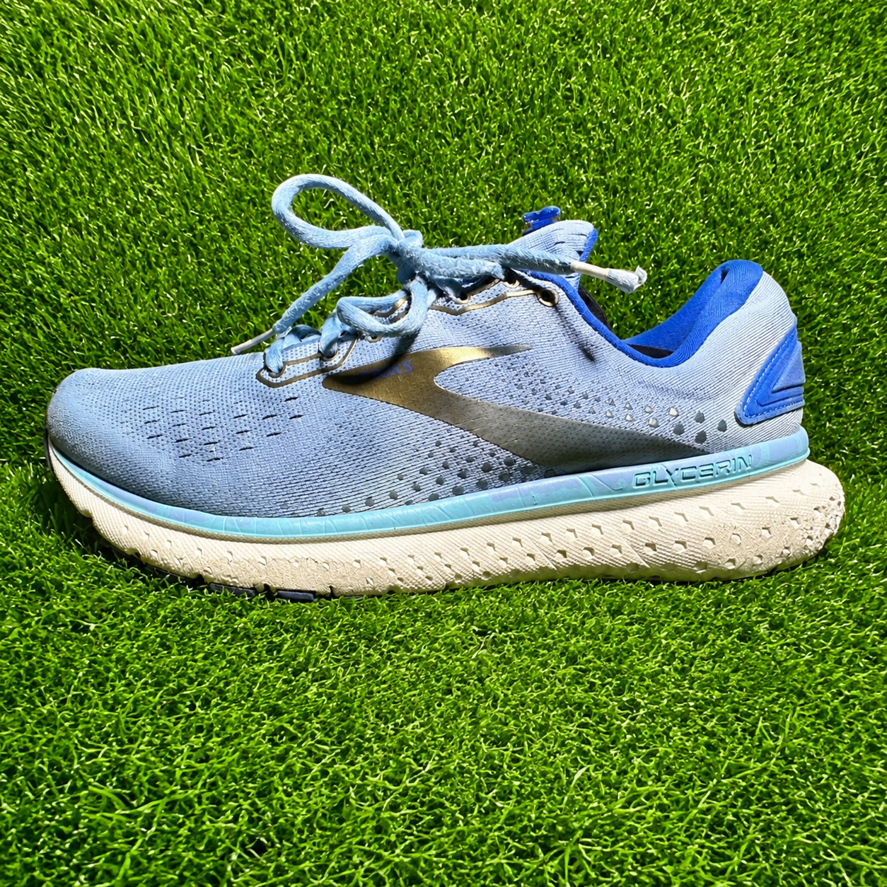 Brooks Glycerin Blue Running Shoes