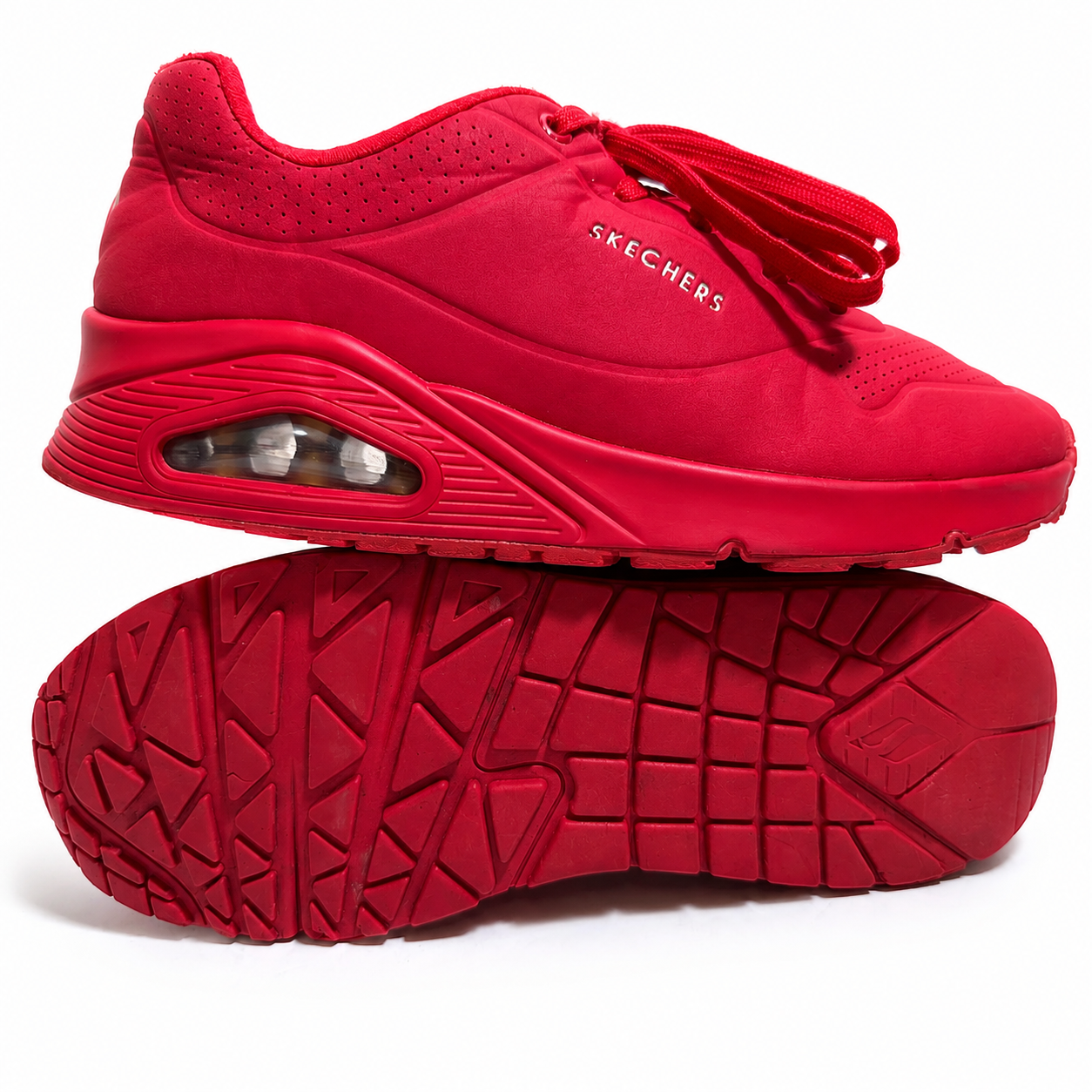 Skechers Red Air Cushion Casual Sneakers