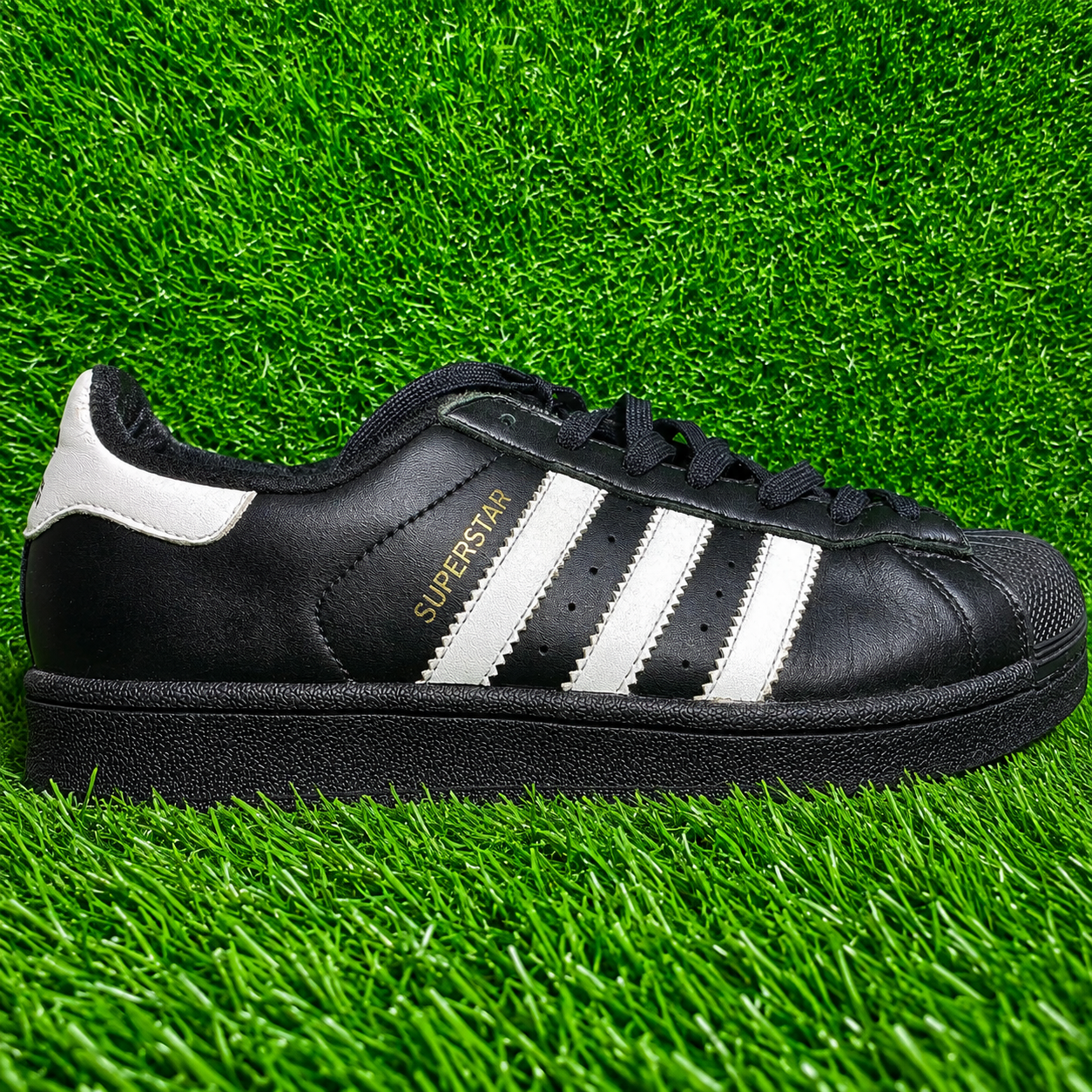 Men's Classic Black Stripe Casual Sneakers