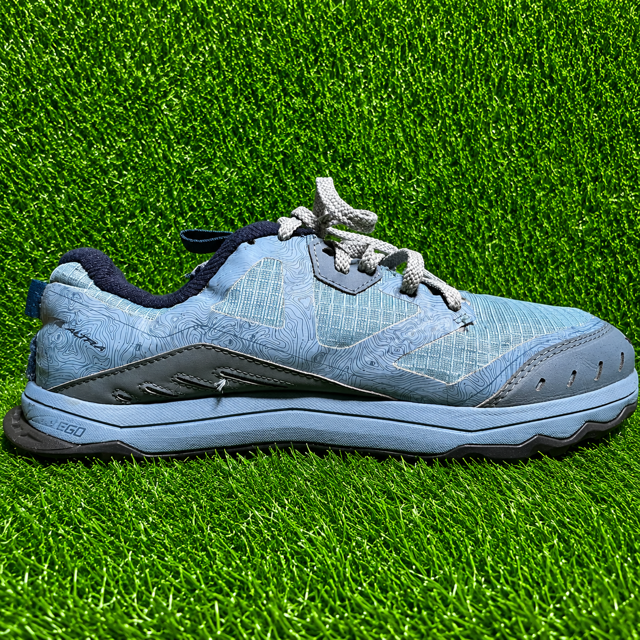 Blue Grey Outdoor Sports Running Shoes