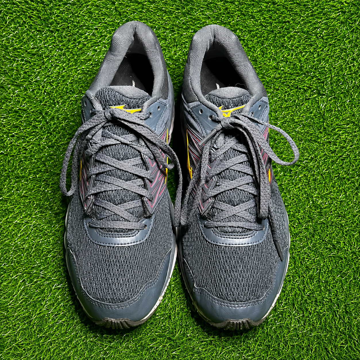 Premium Mesh Running Shoes – Black & Grey